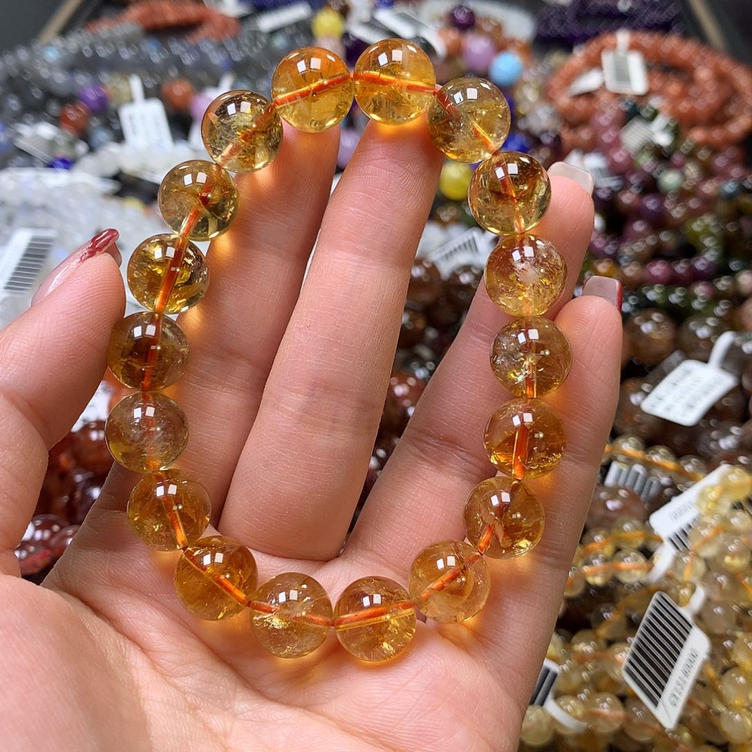 水晶手链未镶嵌，