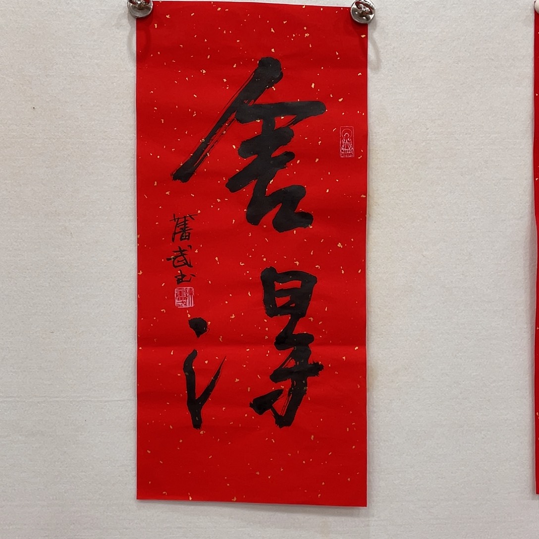 竖款博航艺术书法作品集