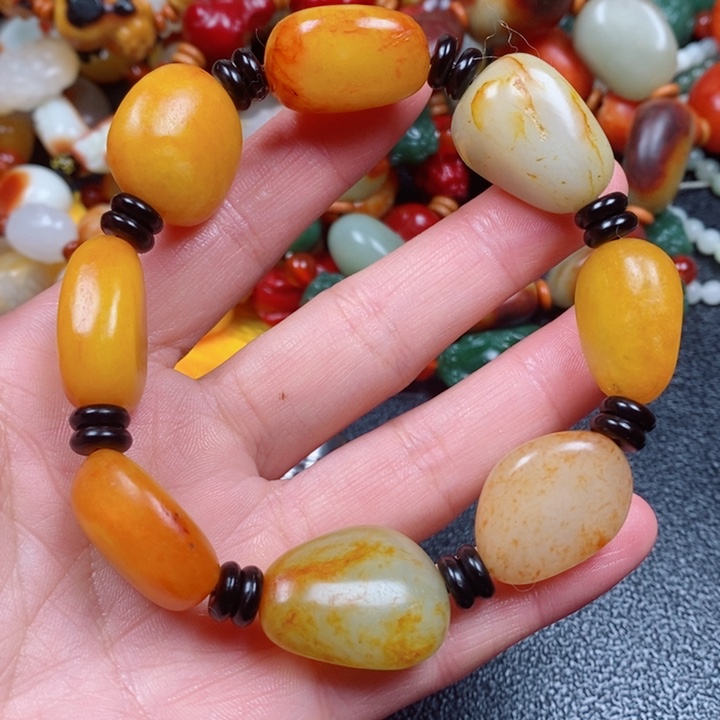 和田玉手链未镶嵌