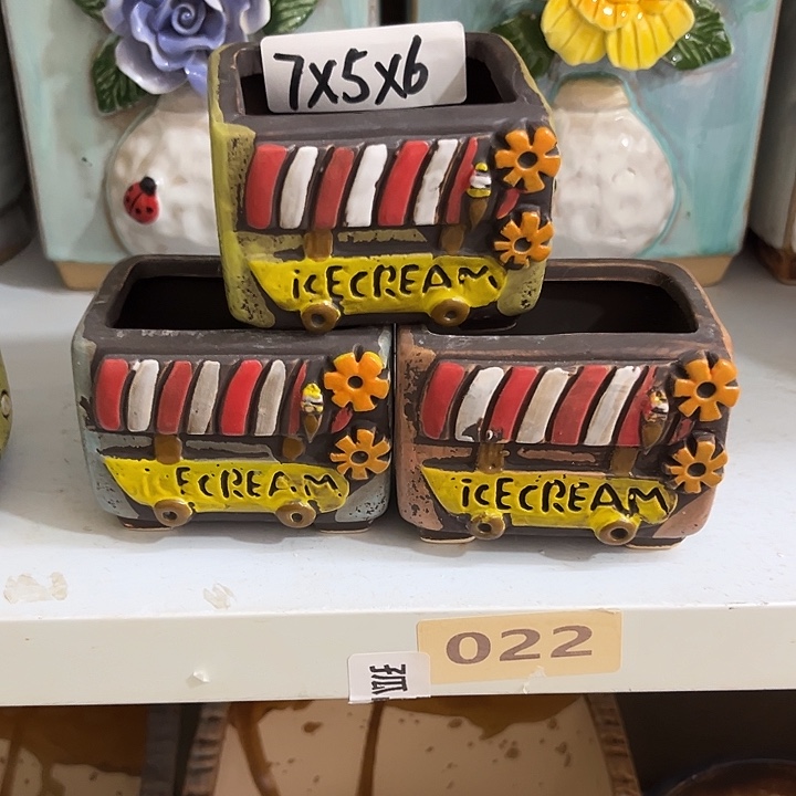 粗陶材质多肉花盆