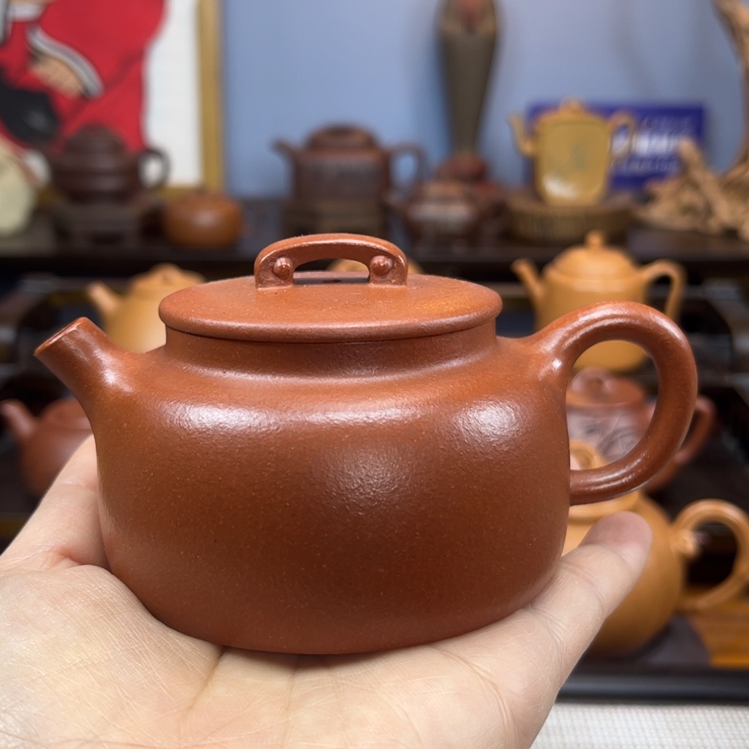 醉*蓉紫砂茶具半手工制作