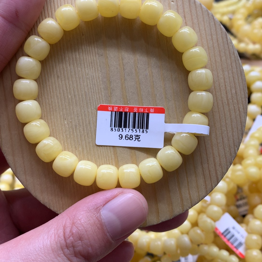 蜜蜡手链未镶嵌蜜蜡