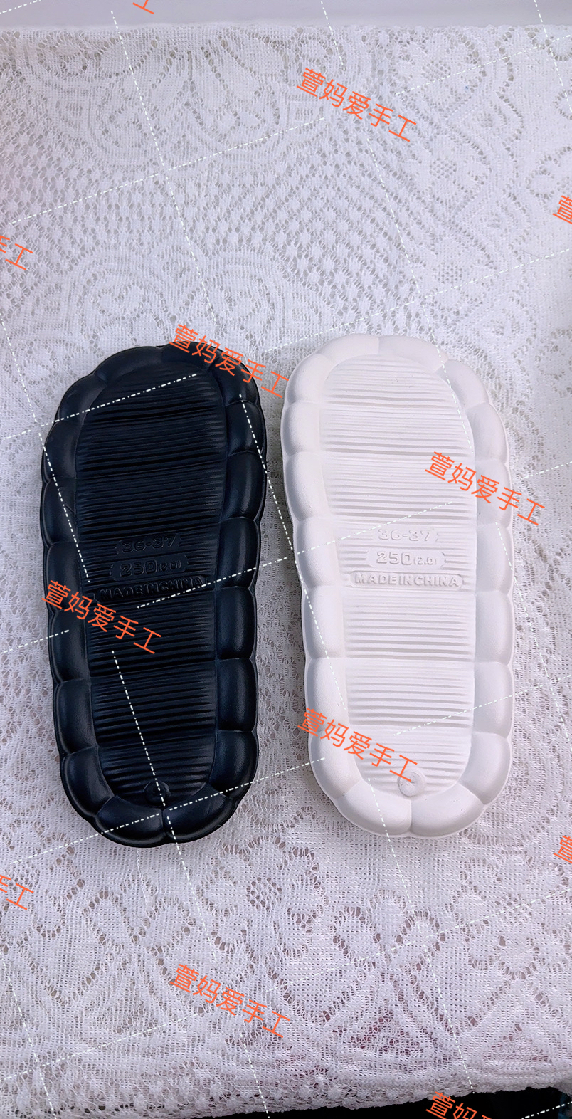 【拍5送1】EVA云朵鞋底加厚羊羔绒 鞋垫居家软底轻便柔软防滑踩屎感