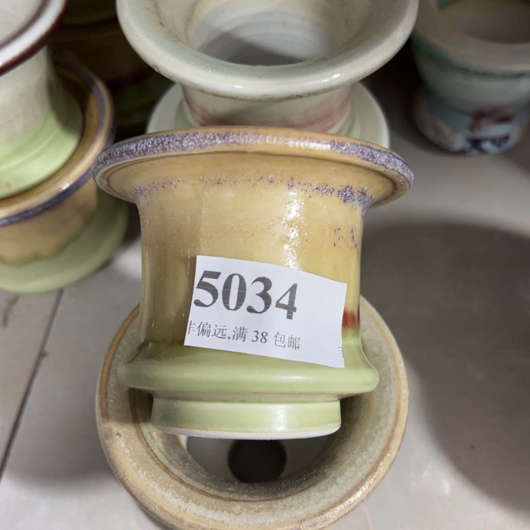 红陶景德镇手工花盆