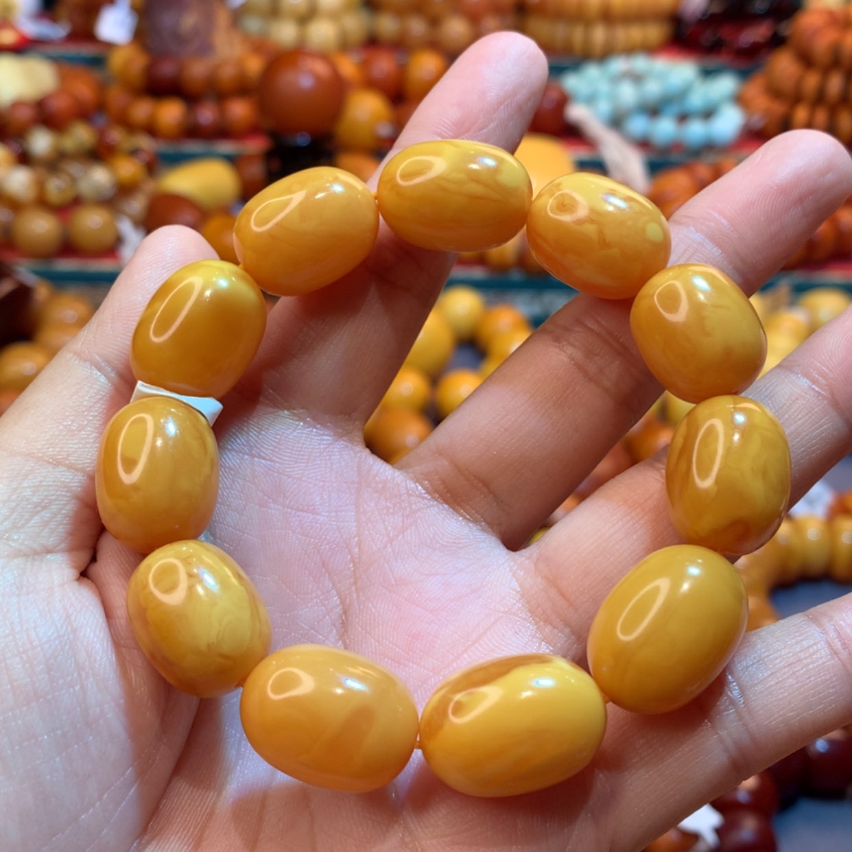 【闪购商品】蜜蜡手串未镶嵌蜜蜡手串