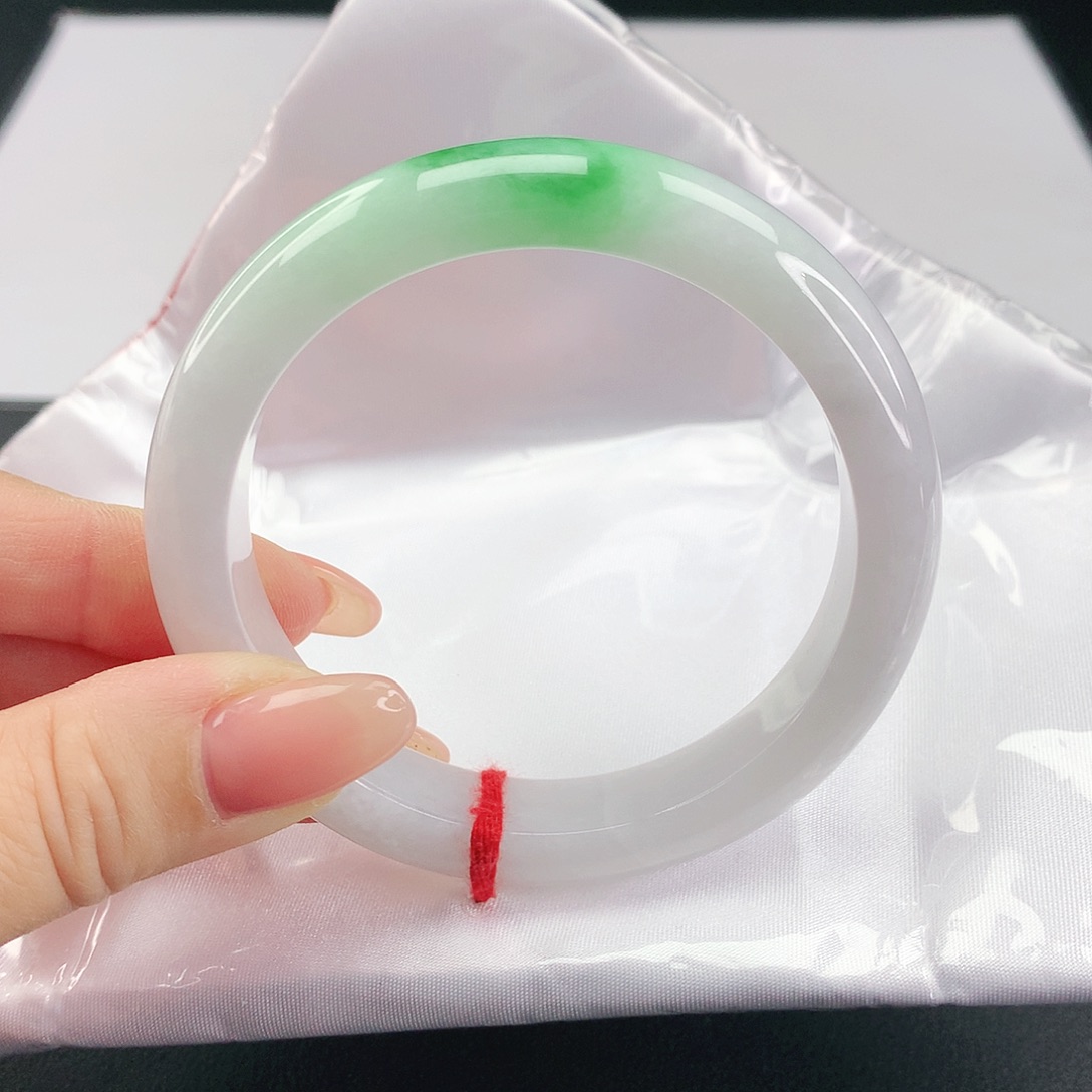 翡翠手镯未镶嵌紫翡翠402