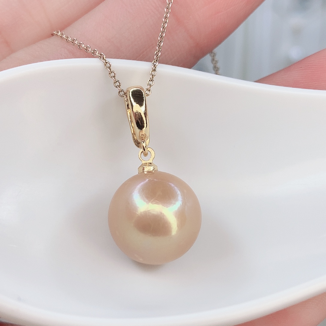 淡水珍珠吊坠(赠链)合金