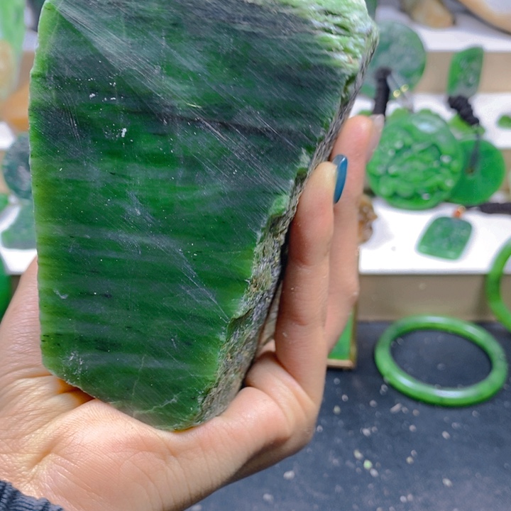 和田玉未镶嵌珠宝半成品