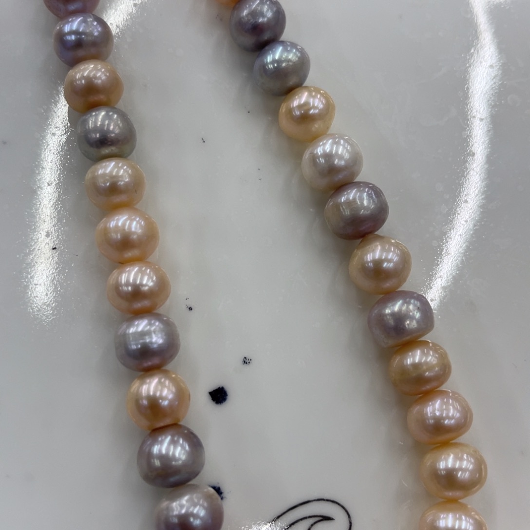 淡水珍珠颈饰合金840