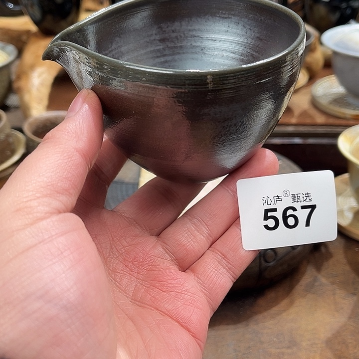 沁庐柴窑古法柴烧全手工茶具