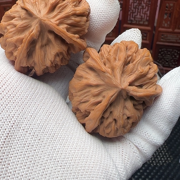 吊坠文玩核桃全品帝王三棱异形46尺货头
