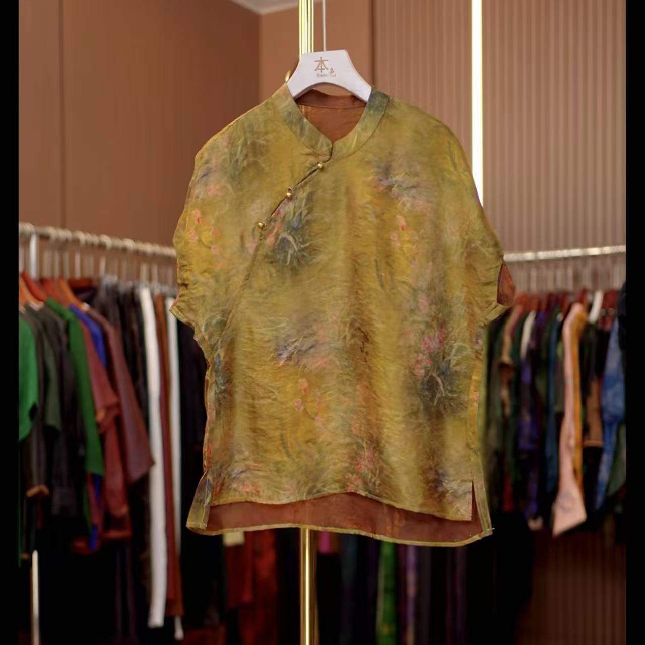 佳音-新中式国风小衫0249