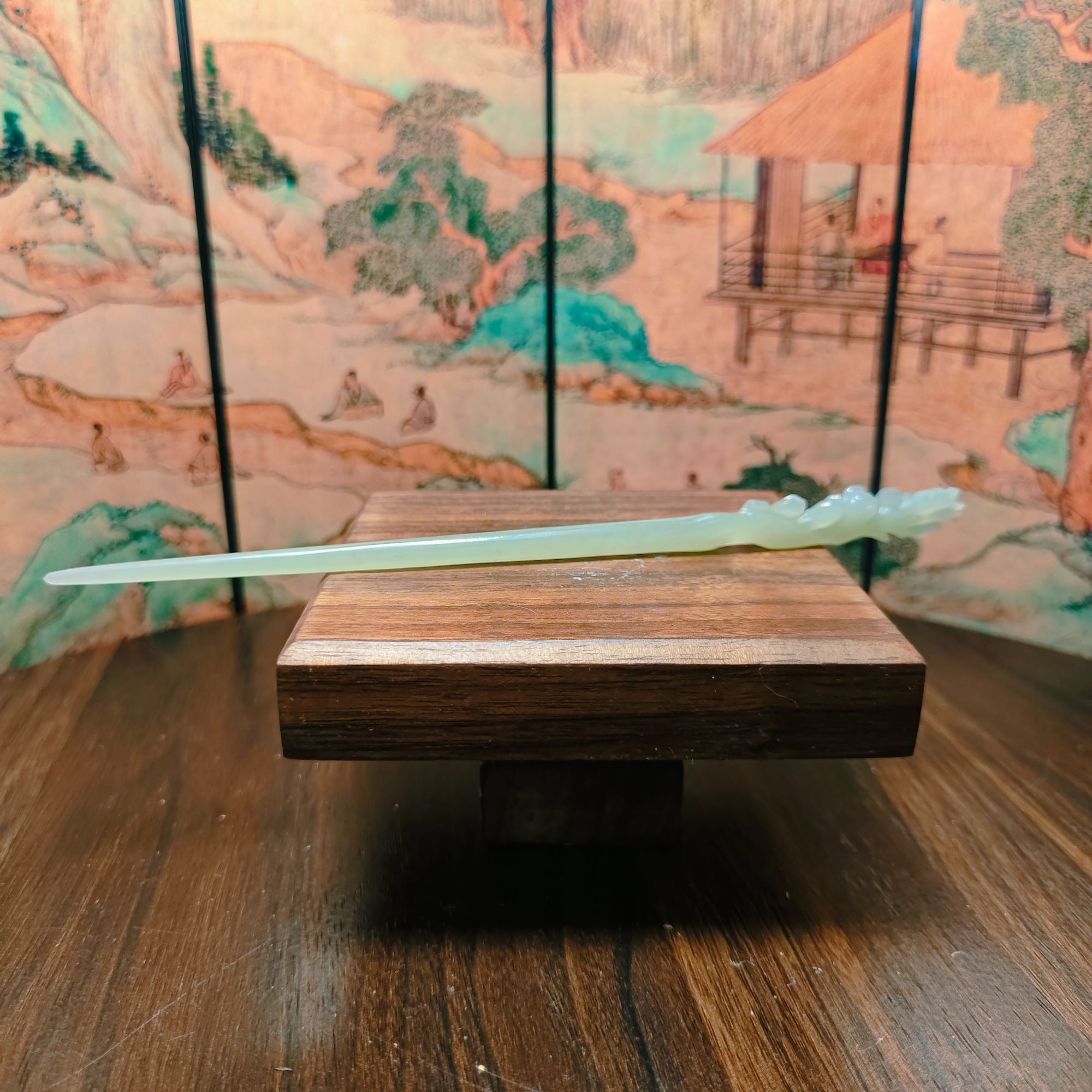 Q和田玉簪子0946