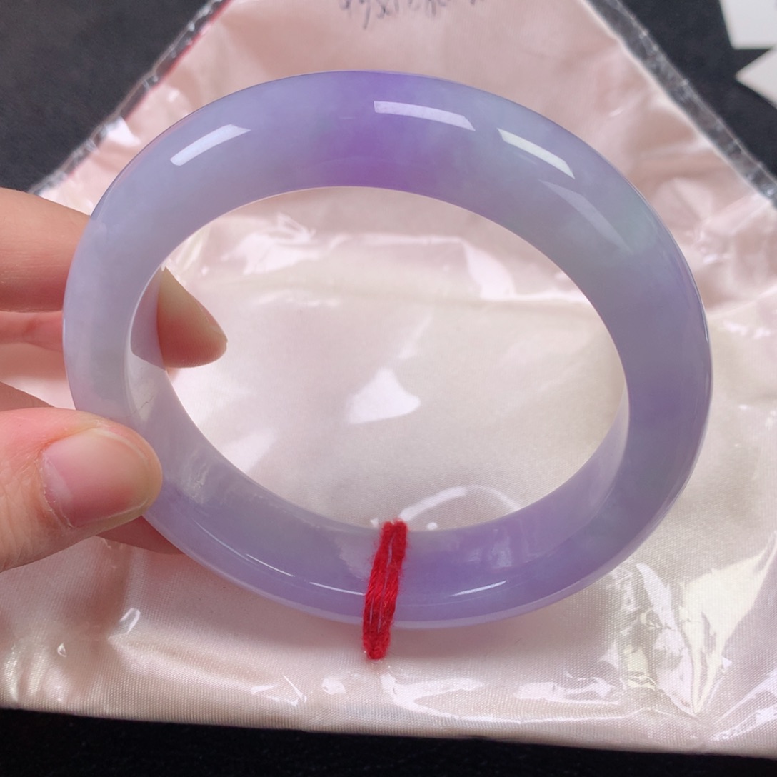 未镶嵌手镯翡翠缅甸天然翡翠手镯61