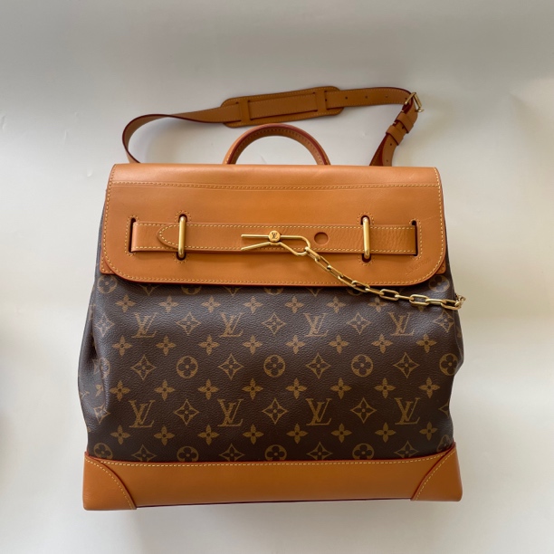 99新 LouisVuitton/路易威登 98新LV棕老花限量款公文包36/33/13