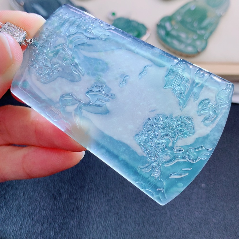 【闪购商品】翡翠颈饰未镶嵌翡翠