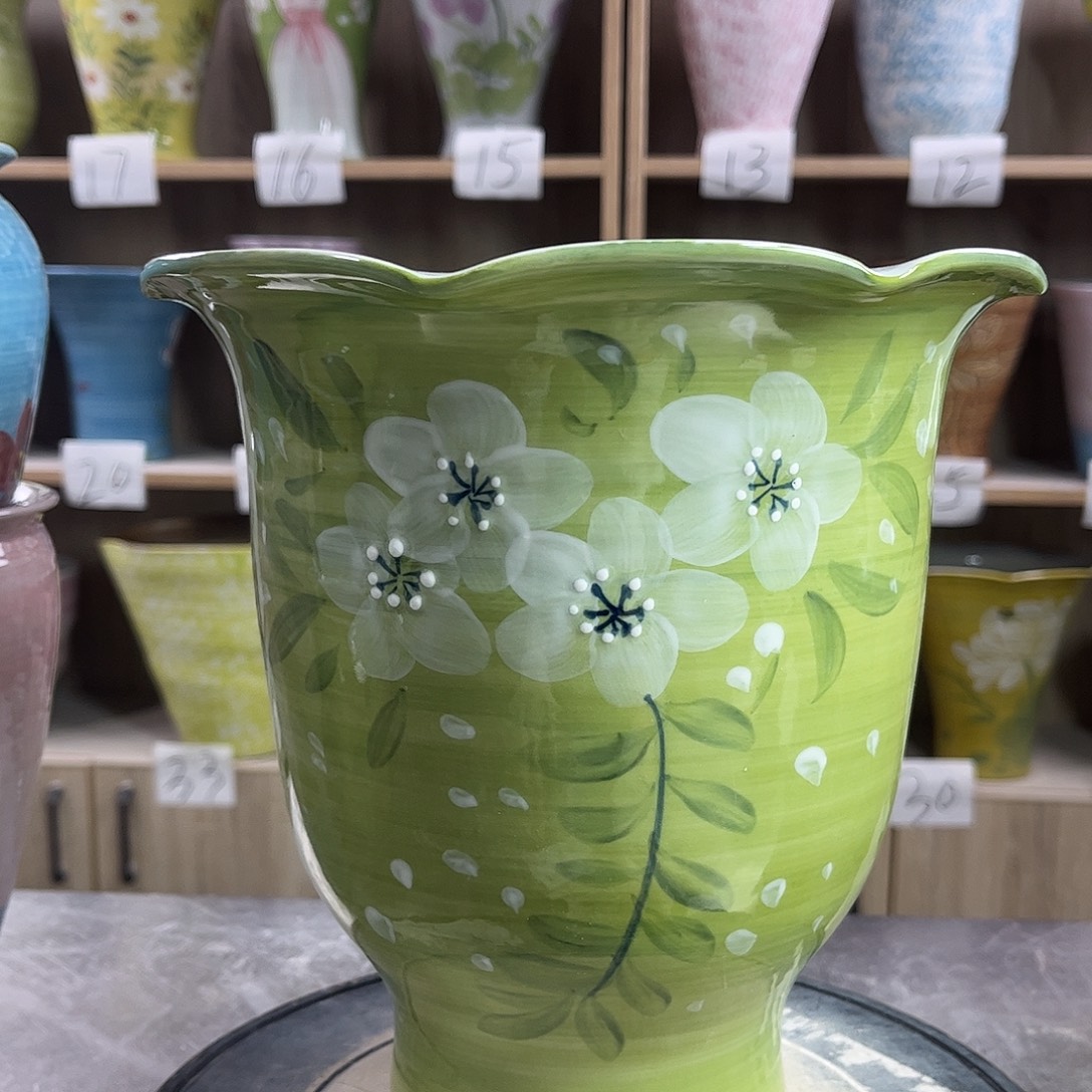 景德镇陶瓷花盆花盆