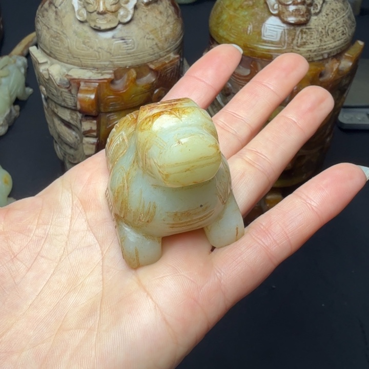 大***瓷古玉老玉收藏摆件