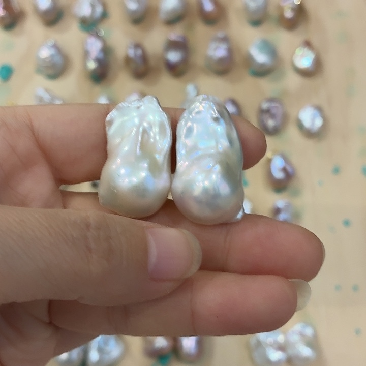 未***安耳饰未镶嵌淡水珍珠