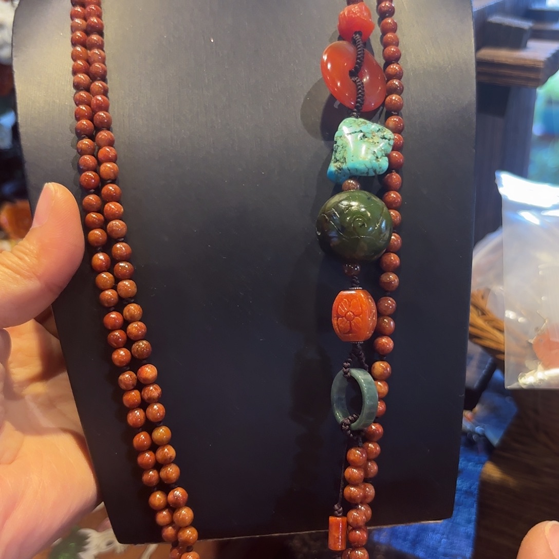 翡翠未镶嵌颈饰原创