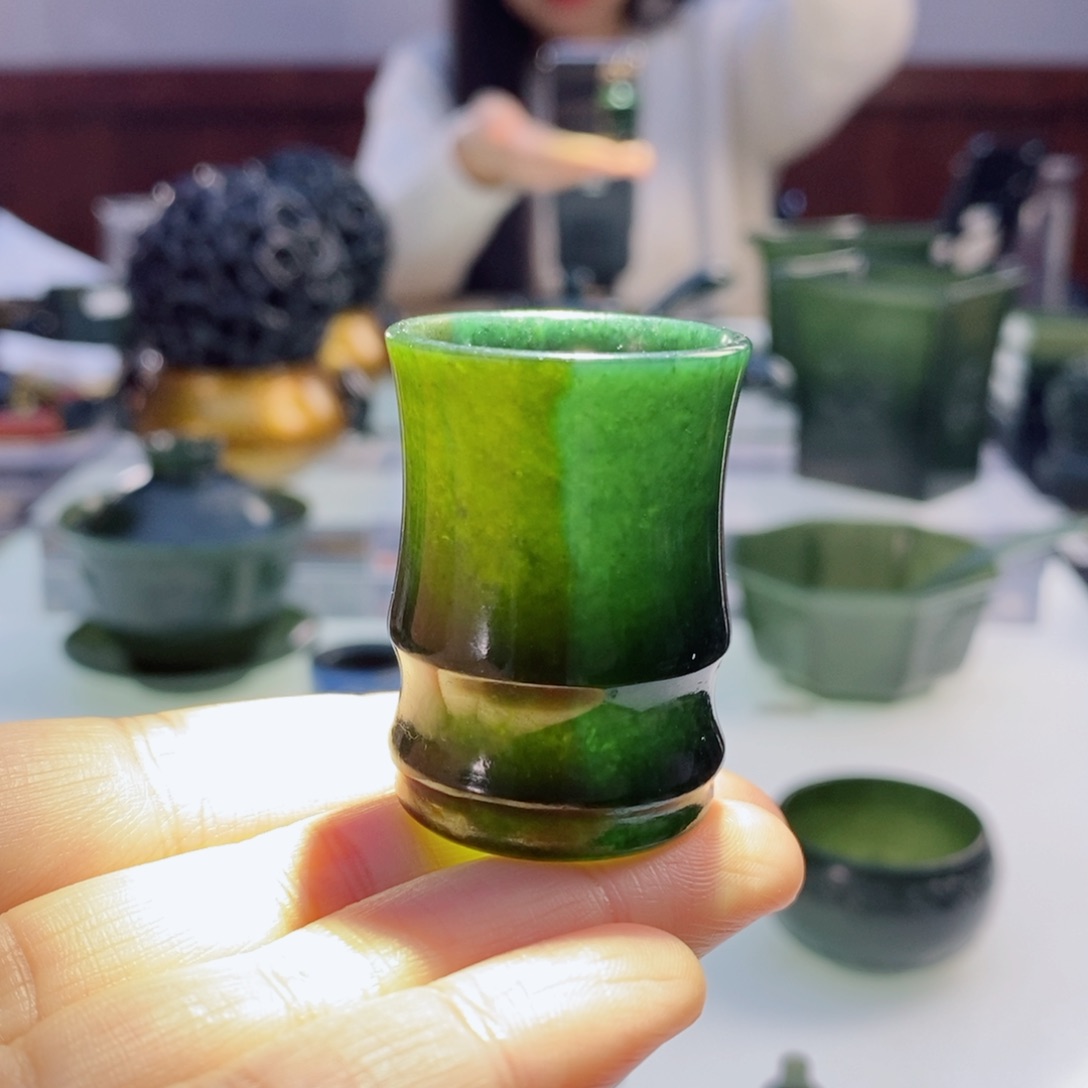 和田玉（青玉）摆件未镶嵌