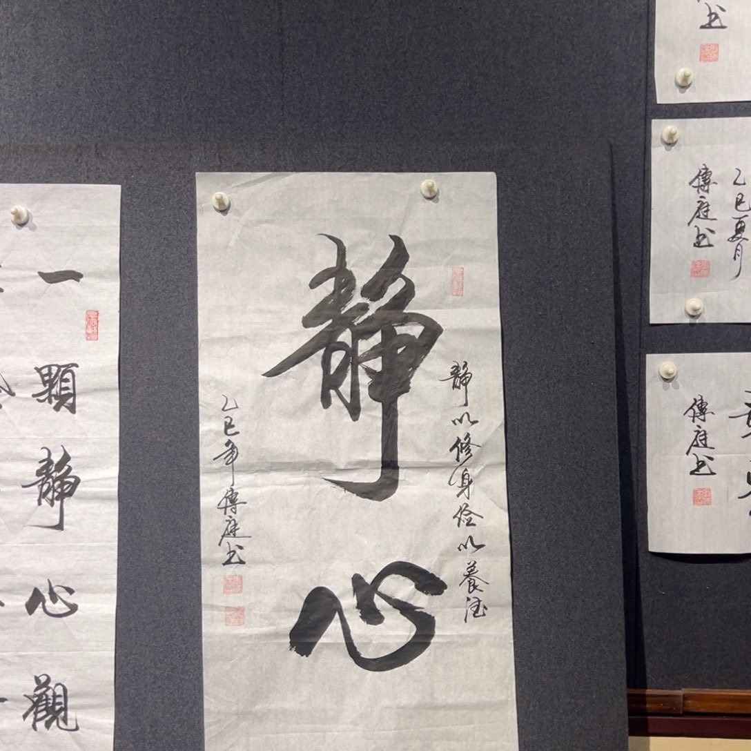 书法张传庭老师静心