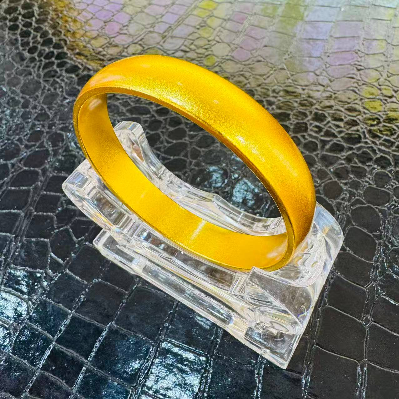  【Z】中式简美轮胎宽版素圈手镯【SPCS68】