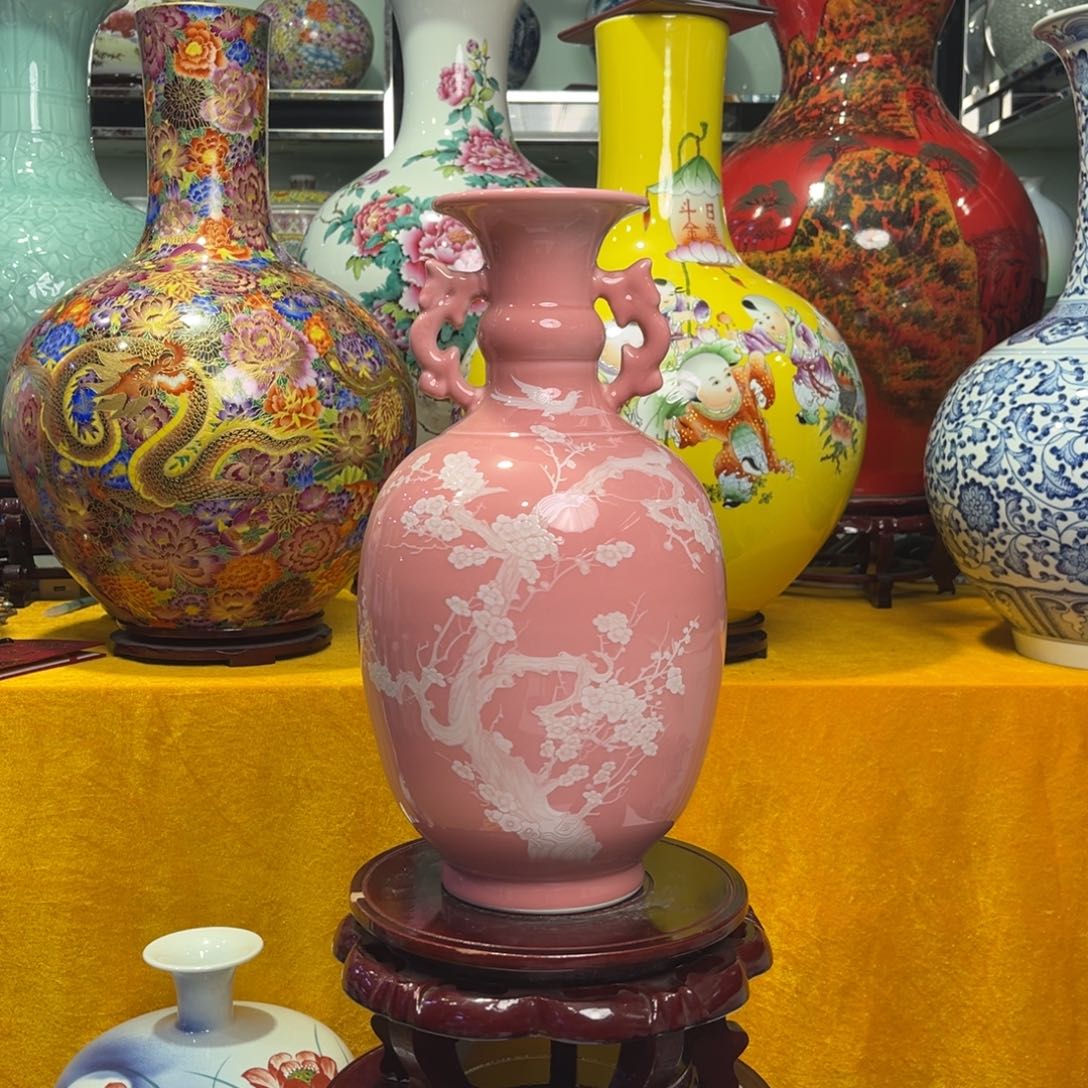 景德镇陶瓷花瓶摆件