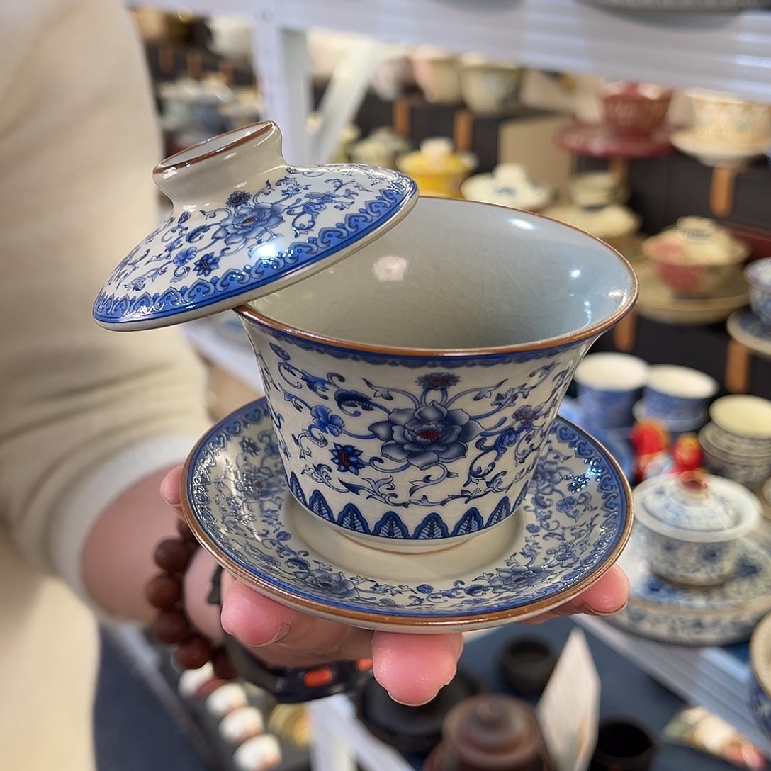 盖碗很漂亮我很喜欢