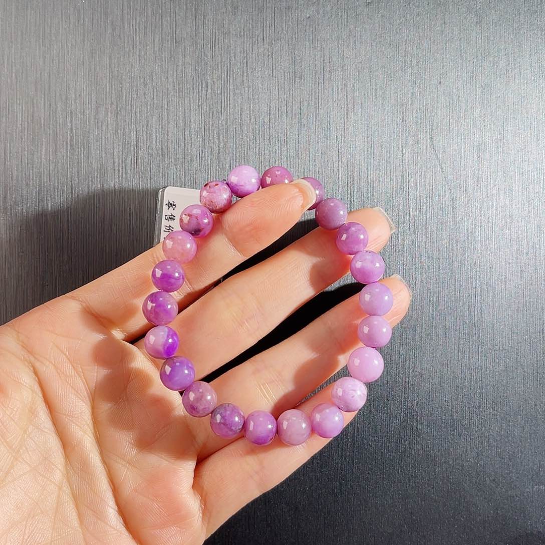 苏纪石（舒俱来）南非舒俱来老矿料手串未镶嵌