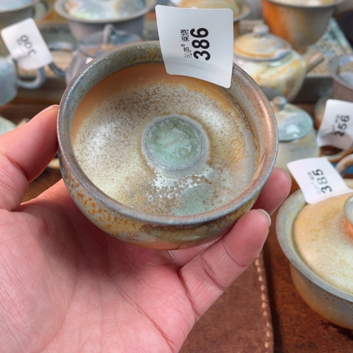 【闪购商品】常*树沁庐柴窑古法柴烧手工茶具