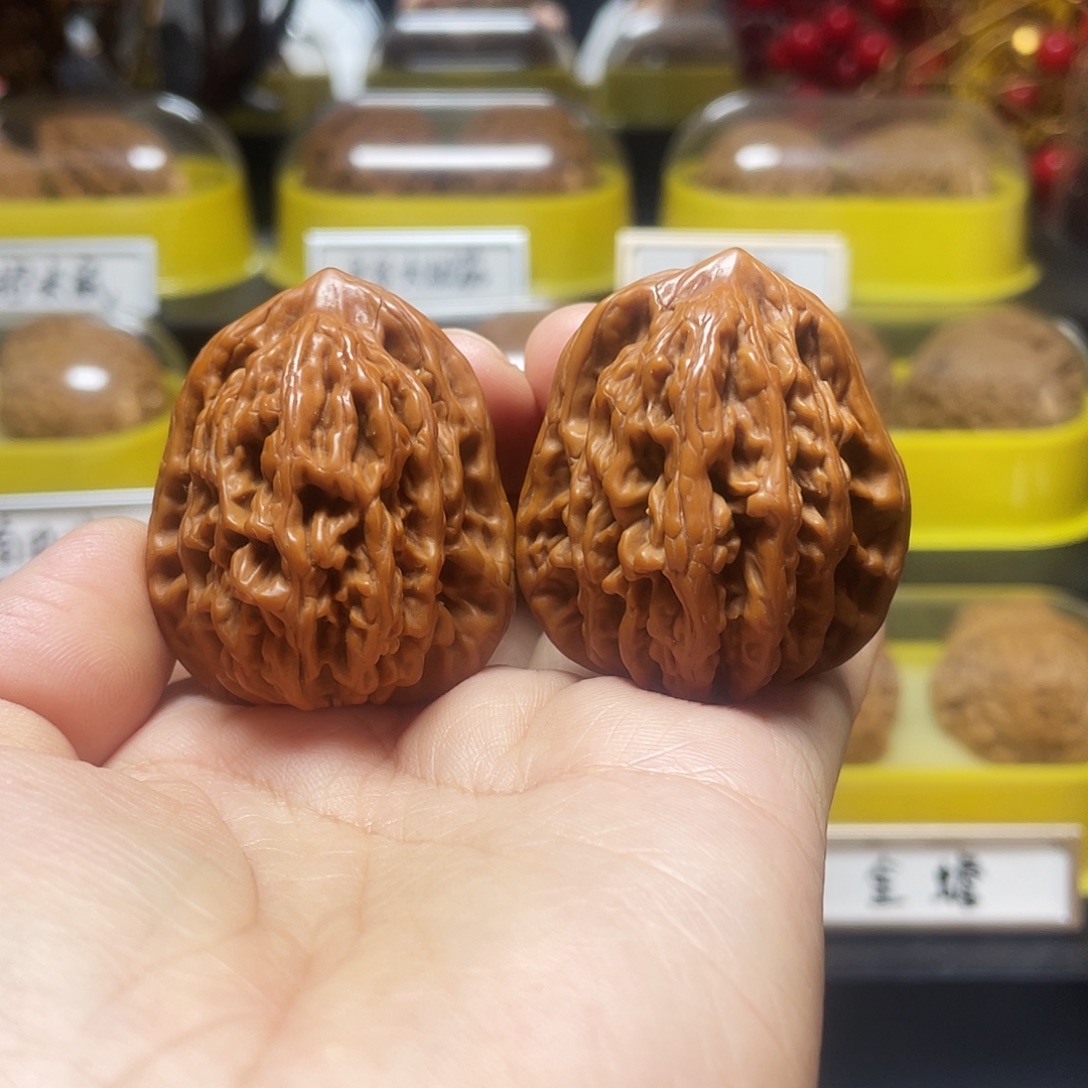 文玩核桃把件宝葫芦486800 