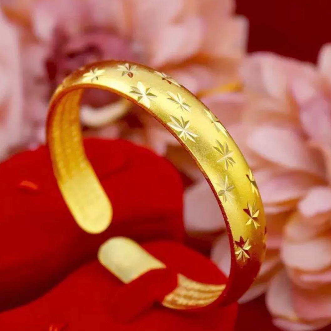 古风传承百搭素满天星手镯时尚精美手饰送礼物