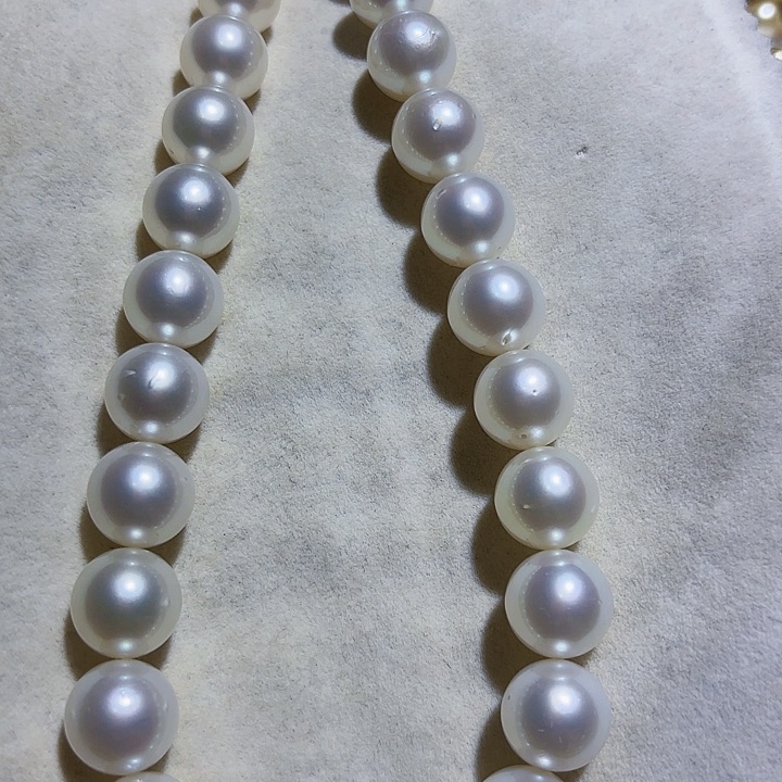 海水珍珠颈饰未镶嵌12-14