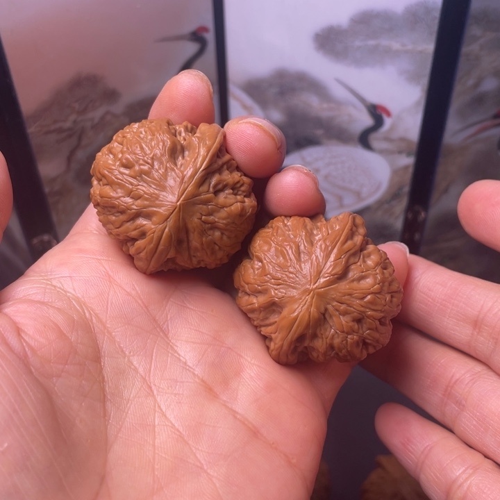 文玩核桃把件36铁锤