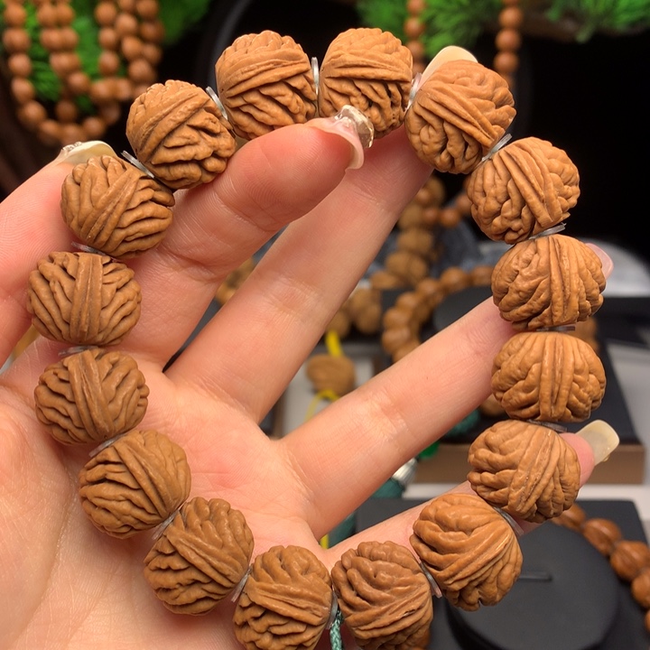 桃核吊坠元宝刺龙纹19尺寸