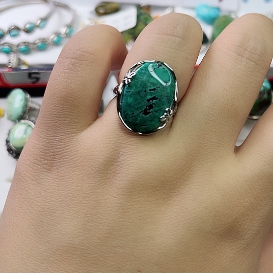 绿松石珠宝奇石未镶嵌