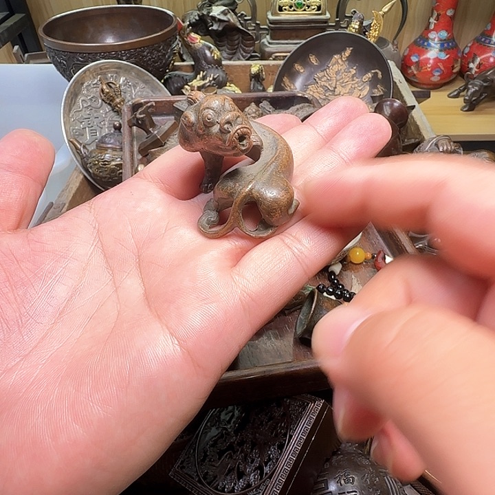 铜器办公室茶室摆件