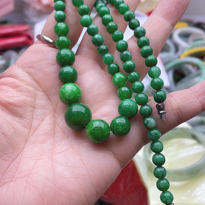翡翠未镶嵌手链手链