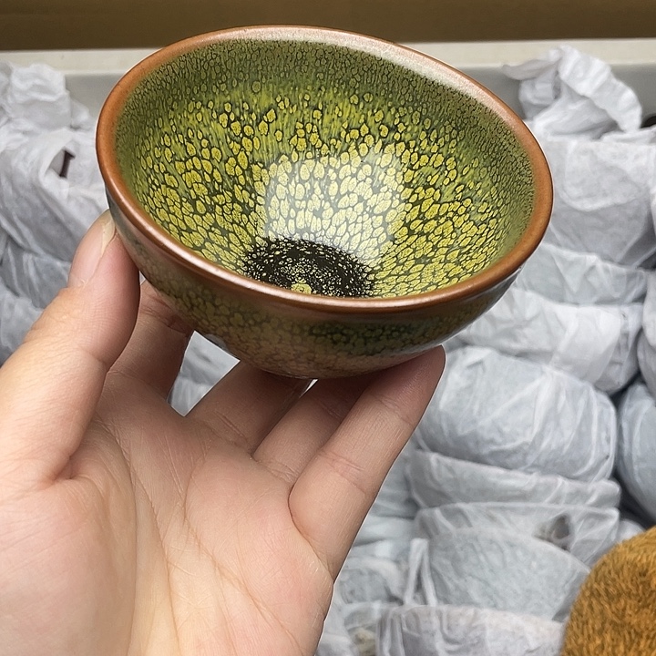 茶盏建窑建盏主人杯束口