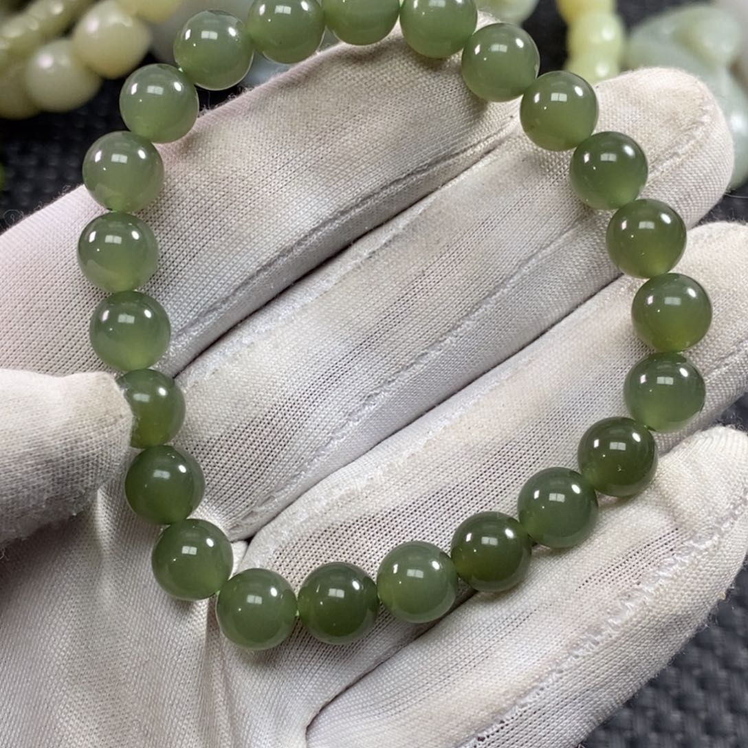 和田玉手链未镶嵌