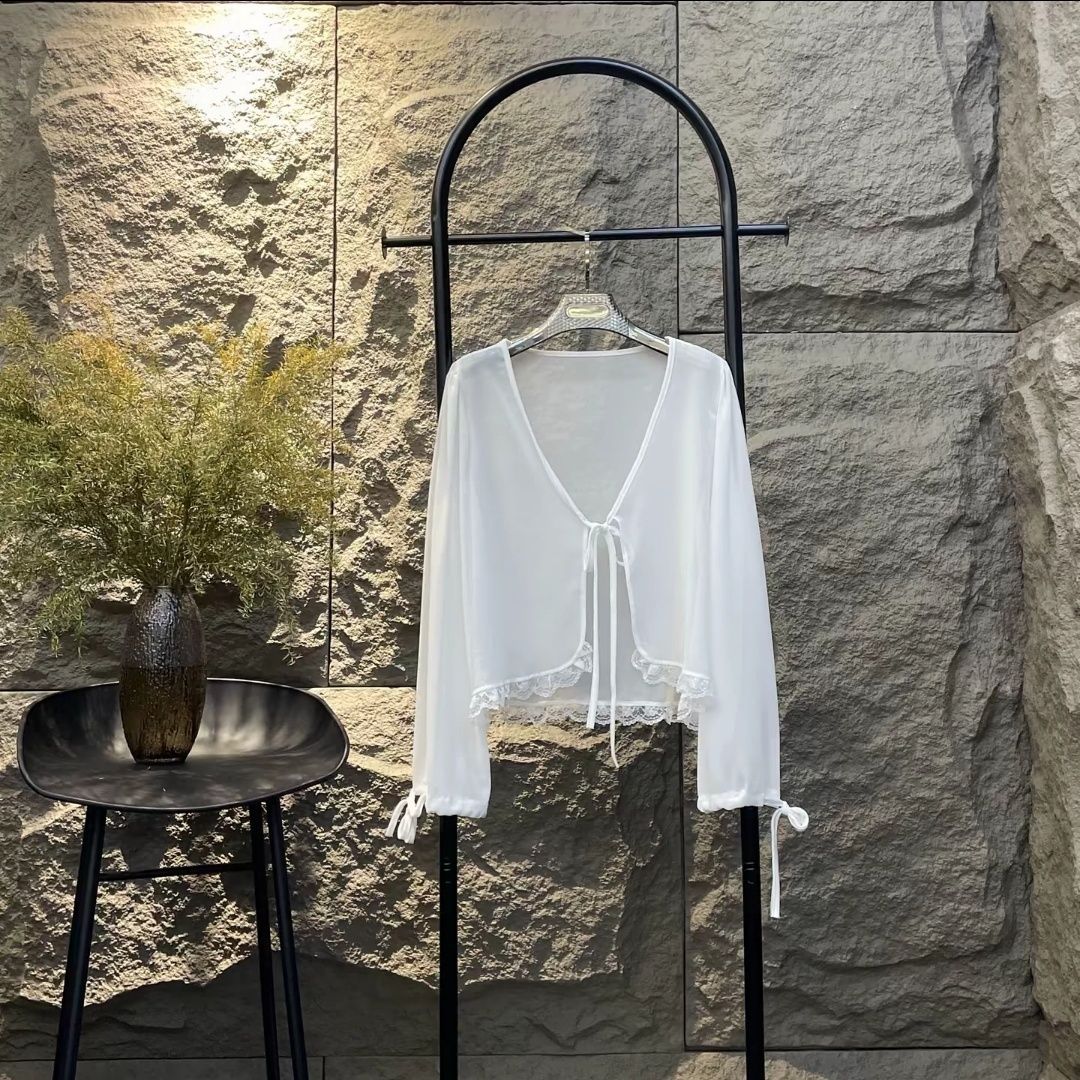 沈阳五爱美宣无袖挂脖长裙仙女设计宽松小众法式长裙+外披两件套