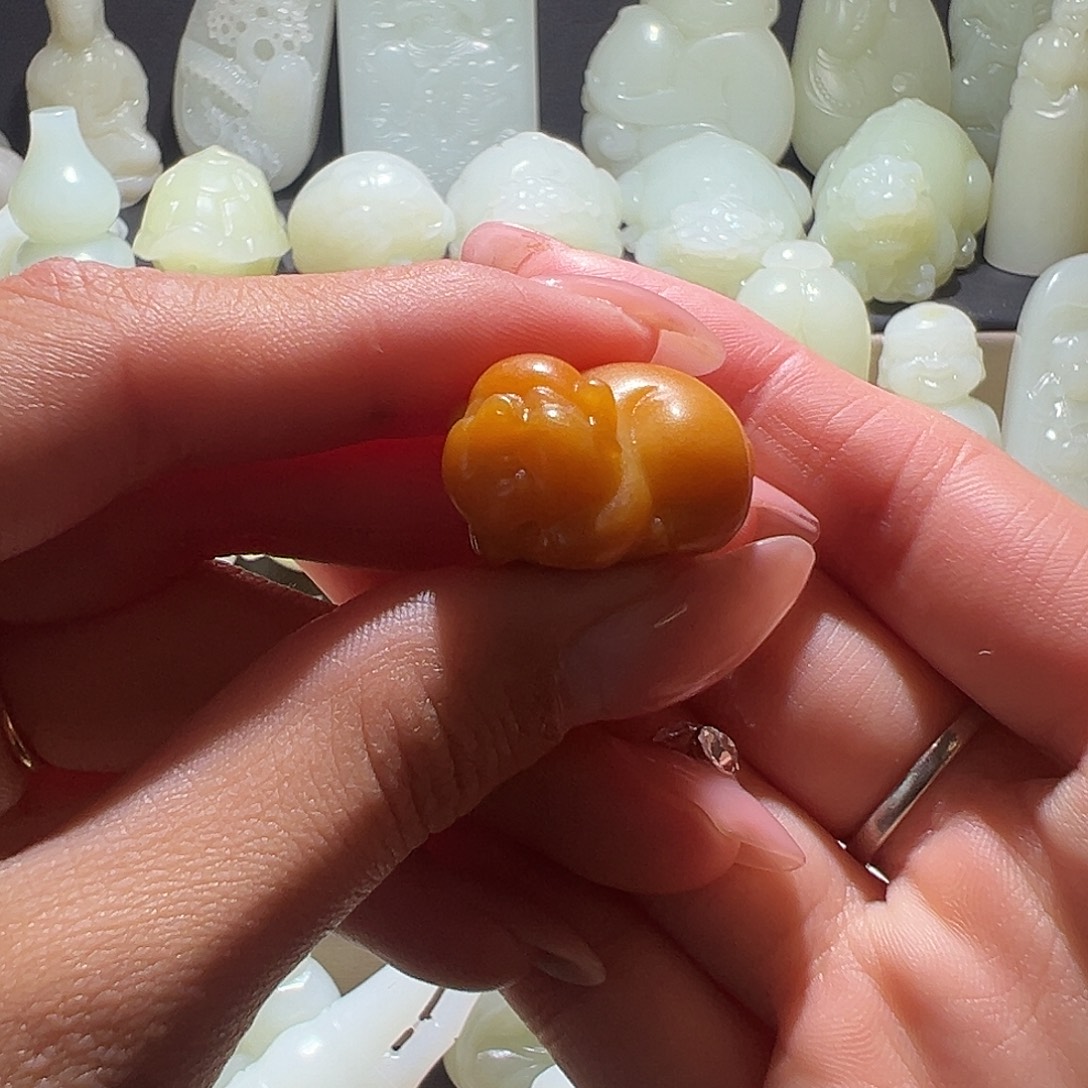 @***?和田玉未镶嵌颈饰