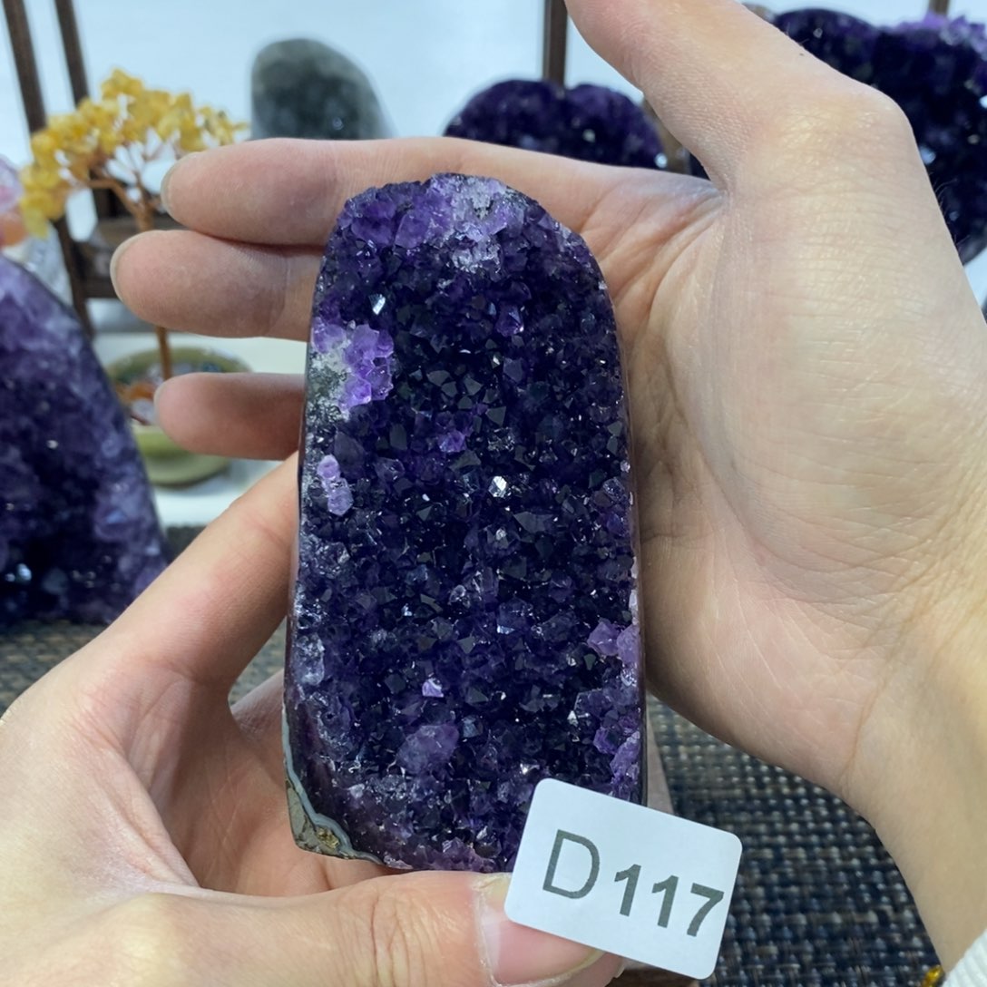 紫晶摆件摆件未镶嵌