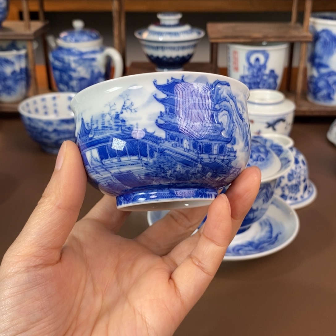 景德镇陶瓷手工手绘