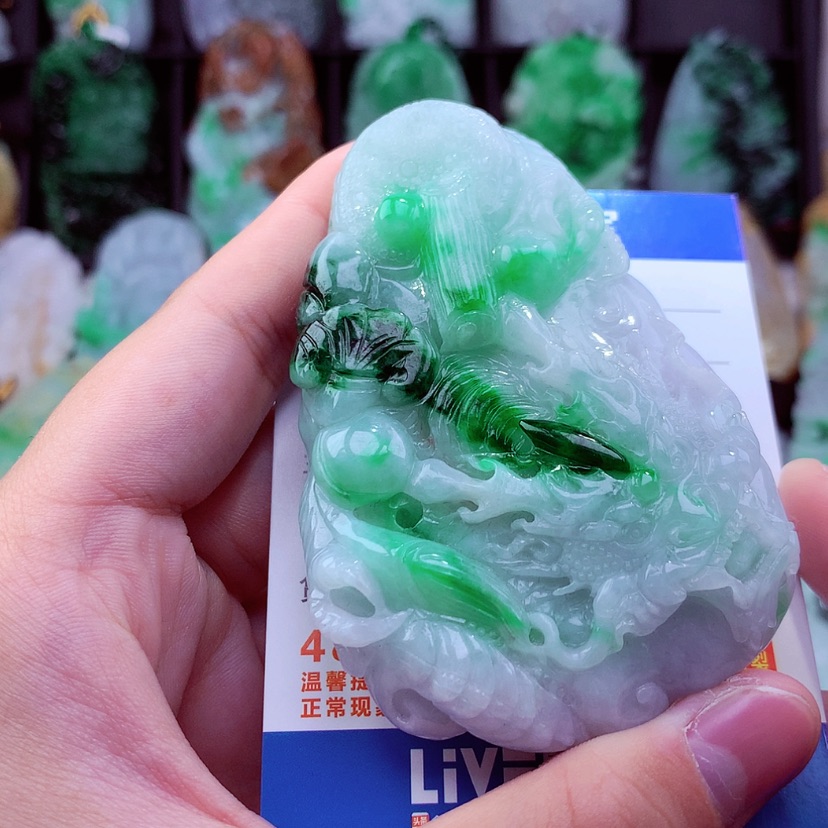 【闪购商品】翡翠颈饰未镶嵌挂件