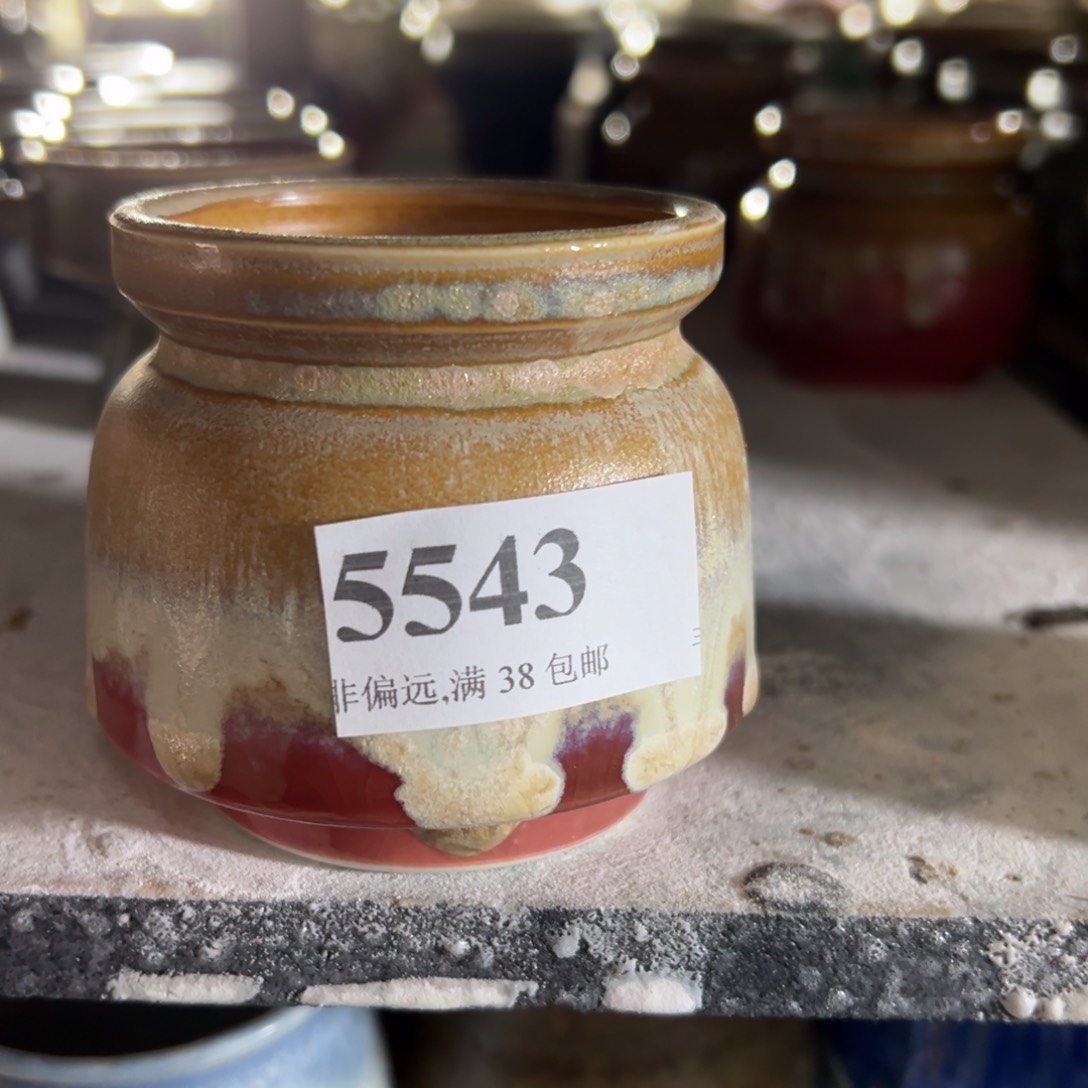 陶瓷景德镇手工花盆