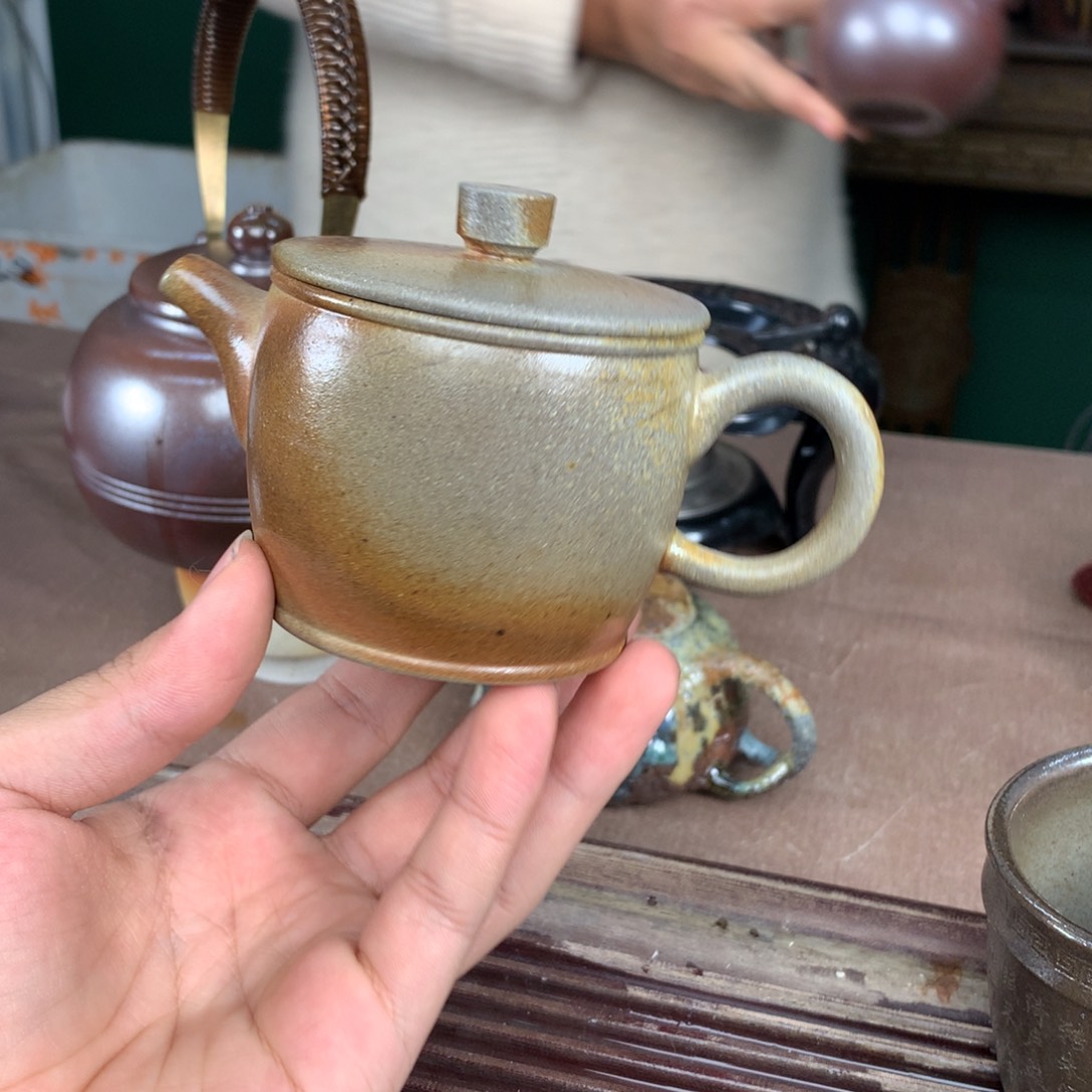 紫砂柴烧纯自然柴烧