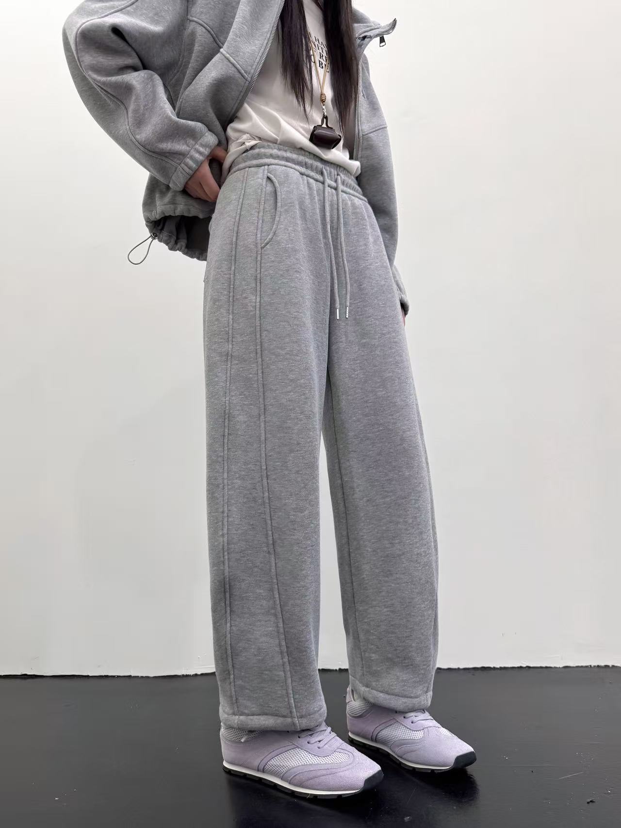 【直筒小弯刀】0977香蕉裤裤显瘦高腰百搭阔腿裤时尚