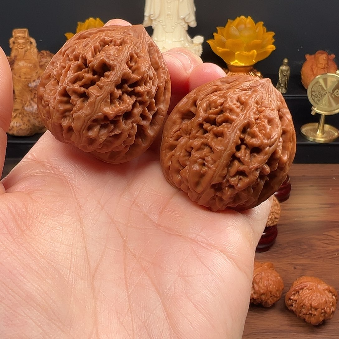 吊坠文玩核桃40凤凰台